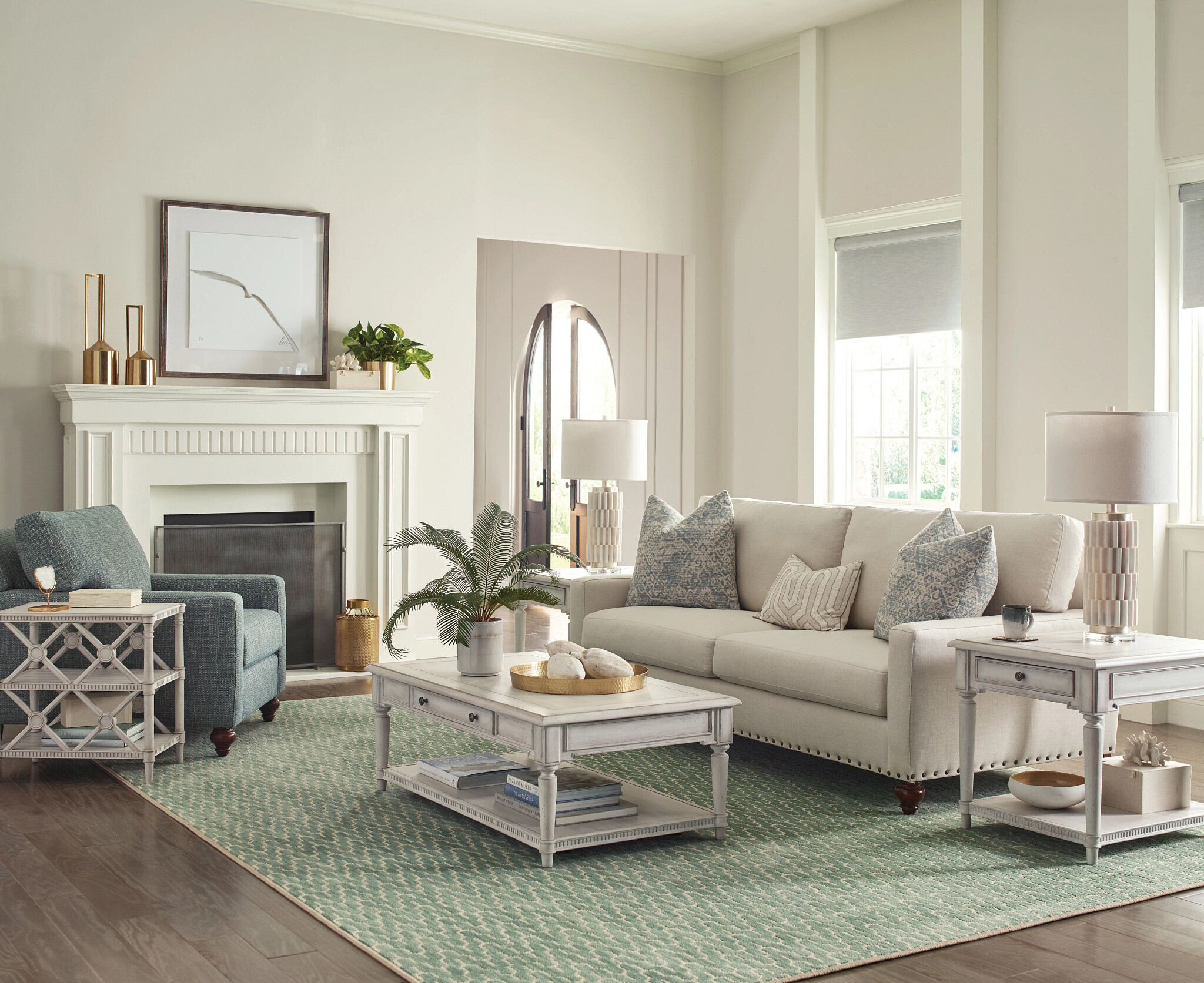 Terrace Coffee Table 206910 by Hammary Furniture at Wright Furniture