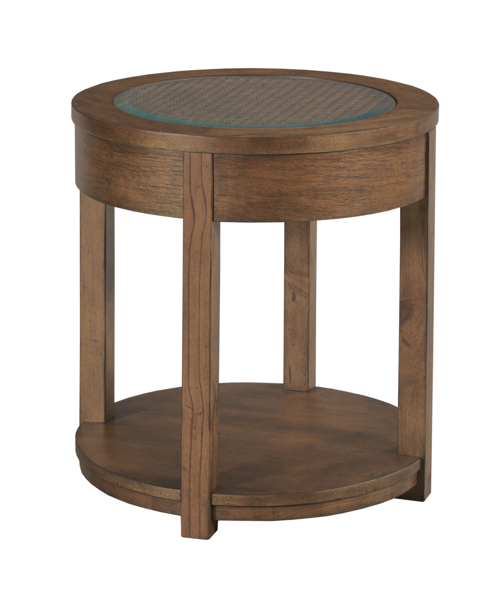 Foster Round End Table 207916 by Hammary Furniture at Davis Furniture