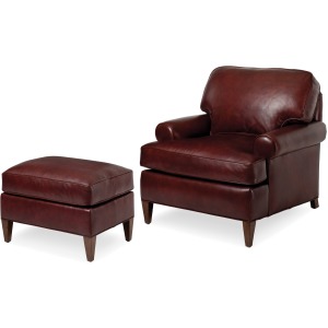 Garden Chair & Ottoman with Reserve Leg