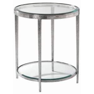 Jinx Nickel Side Table