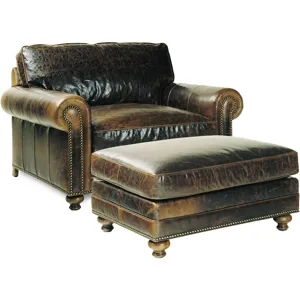/4189Settlement Chair & Ottoman
