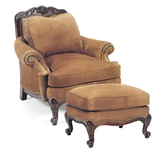 /1485Renoir Chair & Ottoman