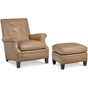 5958-1&nbsp;Founders Chair & Ottoman