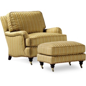 /4417Bradley Chair & Ottoman