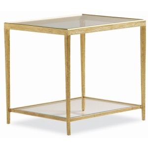 Jinx Brass Side Table