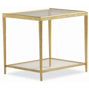 Jinx Brass Side Table