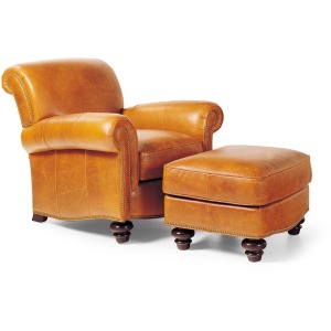 /1825Journal Chair & Ottoman