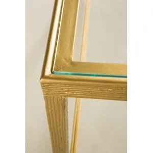 Jinx Large Brass Console