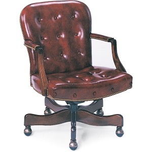 Georgetown Buttoned Swivel-Tilt Chair