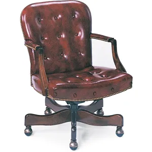 Georgetown Buttoned Swivel-Tilt Chair