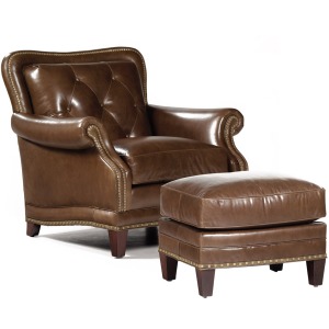 /4351Sloane Chair & Ottoman