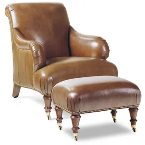 /1858Warton Chair & Ottoman
