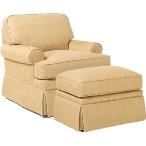 /1933Garden Chair & Ottoman