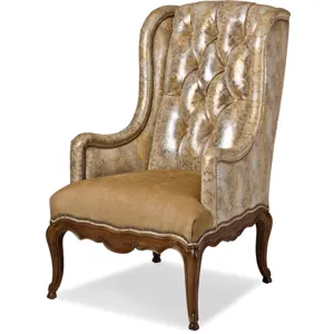 Lansing Tufted Wing Chair
