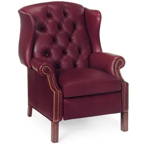 Browning Tufted Wing Chair Recliner