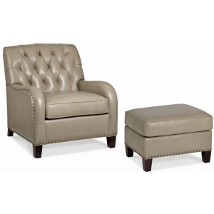 Point Tufted Back Chair