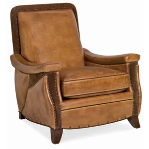 Saddle Arm Chair with Triple Cut Out Arm