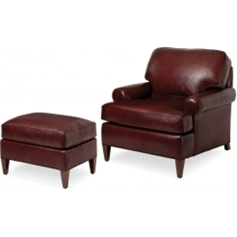 4270-NC&nbsp;Garden Chair & Ottoman with Reserve Leg