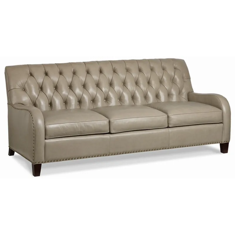 Point Tufted Back Sofa
