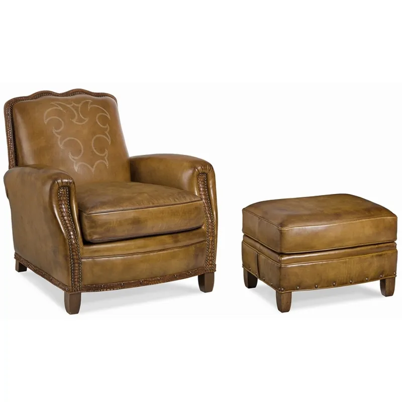 & 6041-O Utopia Chair & Ottoman