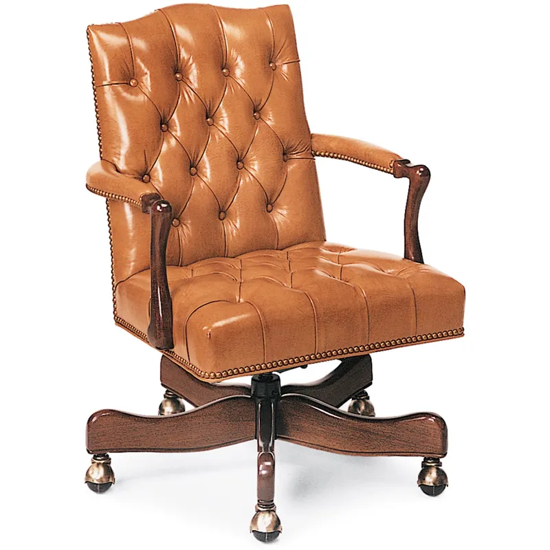 9118STGraham Tufted Swivel-Tilt Chair