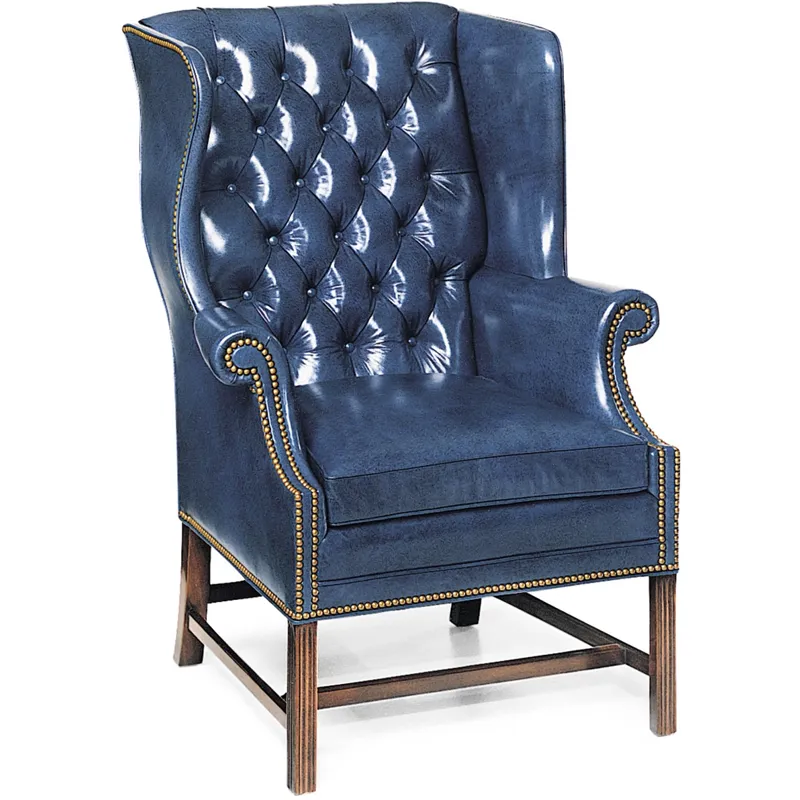 9142Hepworth Tufted Wing Chair