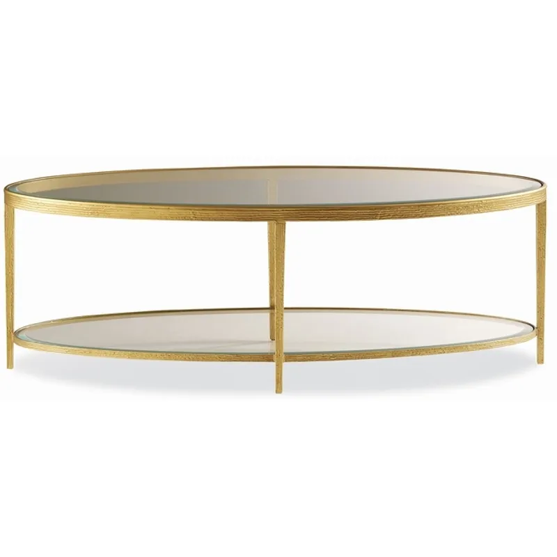 Jinx Brass Cocktail Table