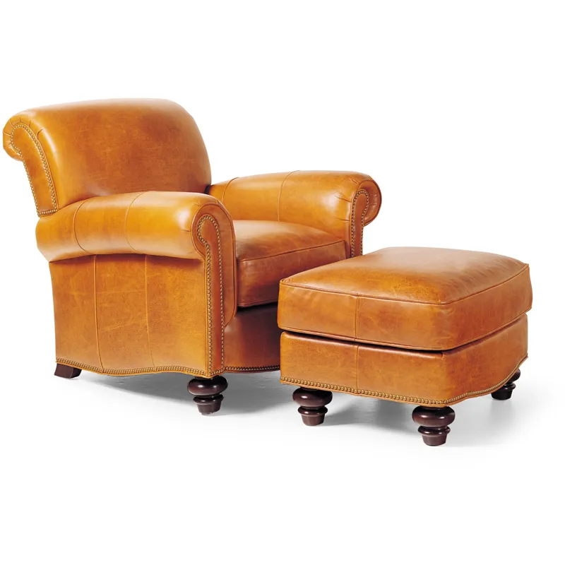 1826/1825Journal Chair & Ottoman
