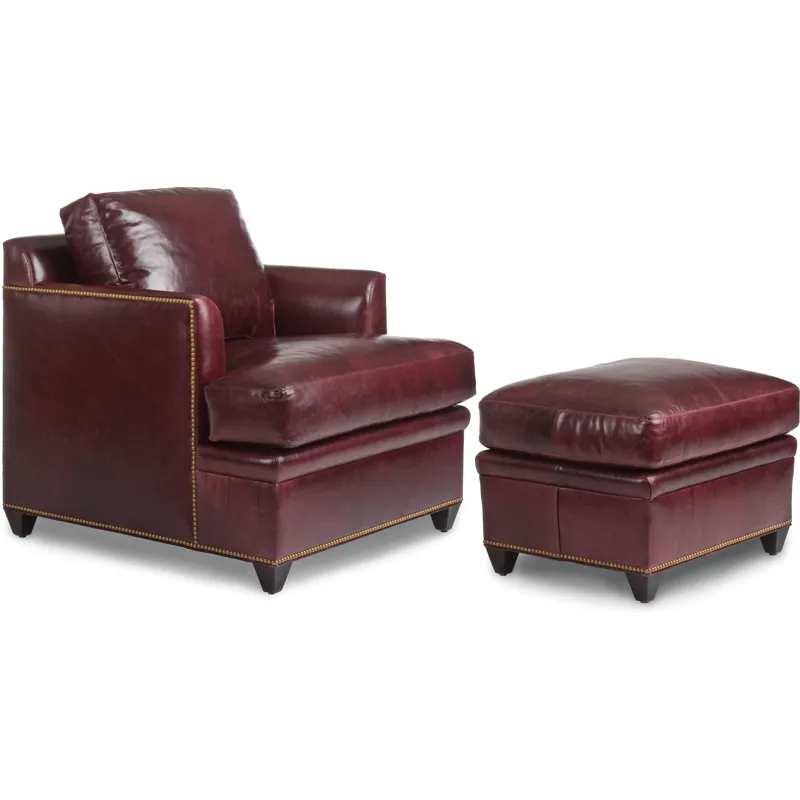 5345...5344Paley Chair & Ottoman