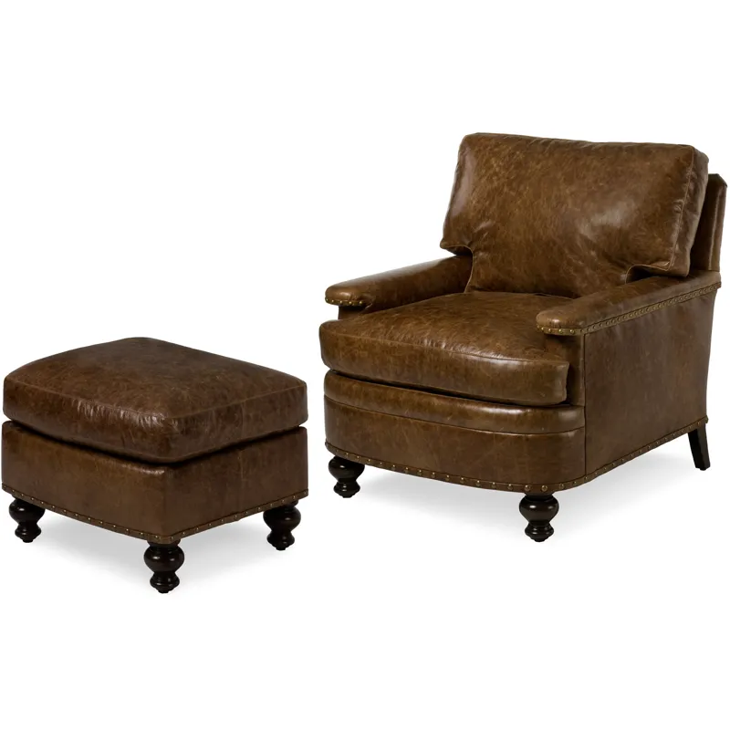 5619Tipton Chair & Ottoman