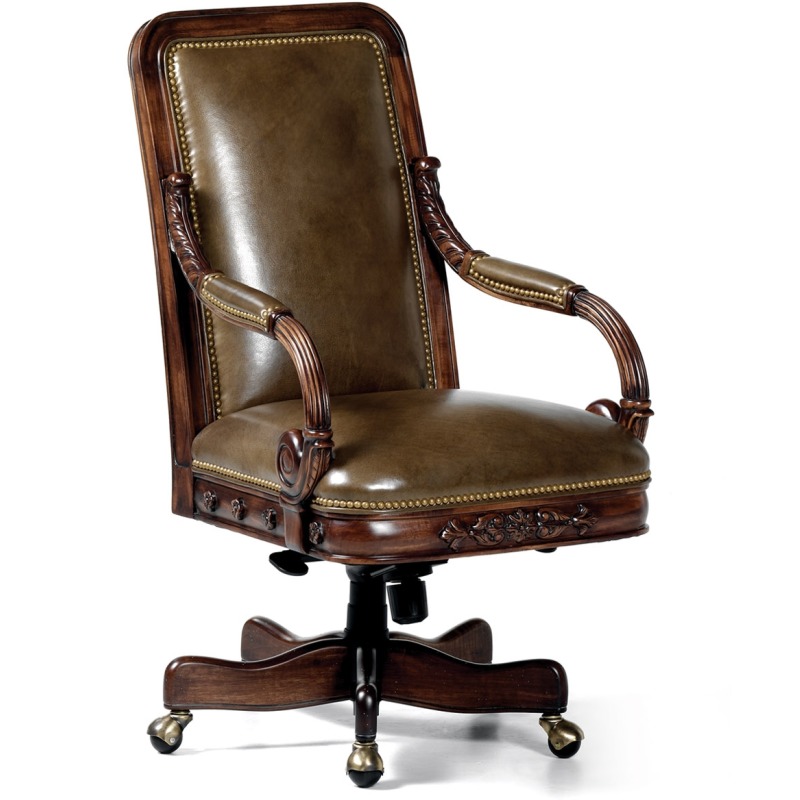Walton Swivel Tilt Chair 4355STPL by Hancock & Moore at Gladhill Furniture
