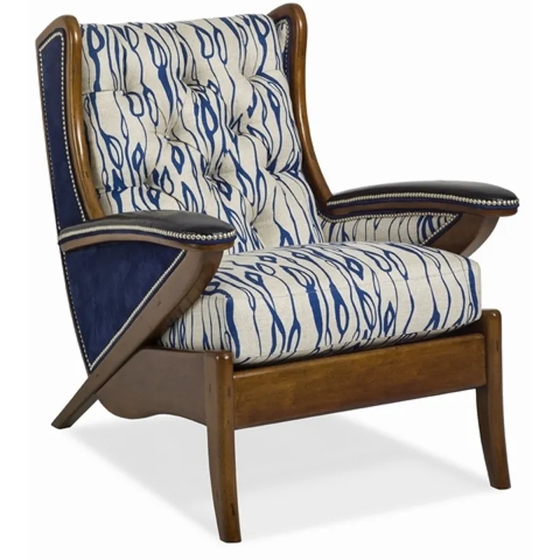 Boomerang Tufted Chair