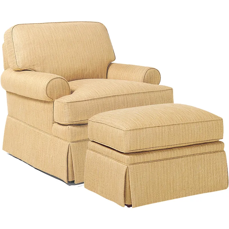 1934/1933Garden Chair & Ottoman