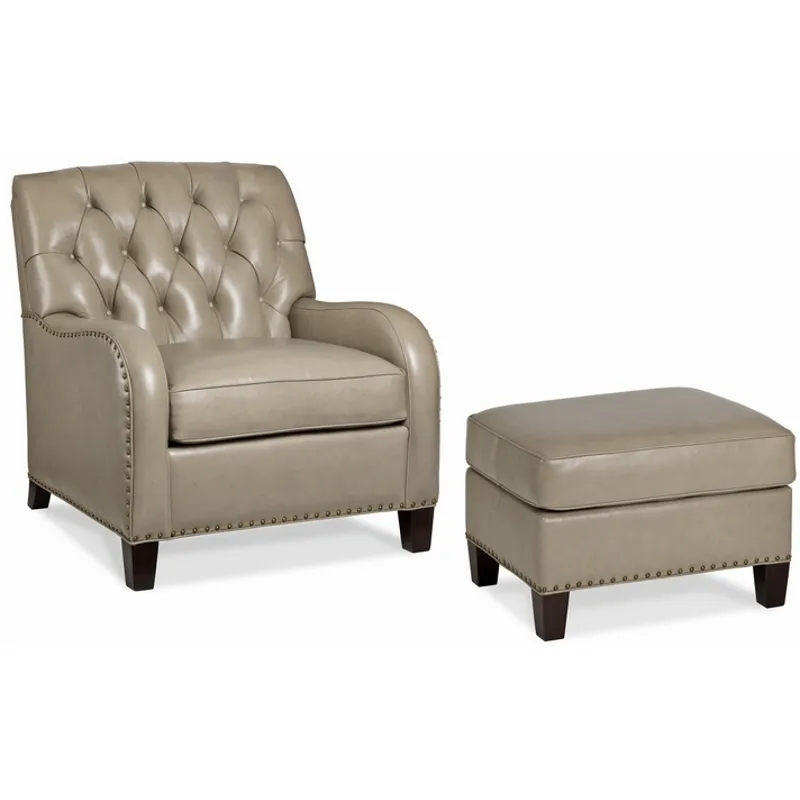 Point Tufted Back Chair
