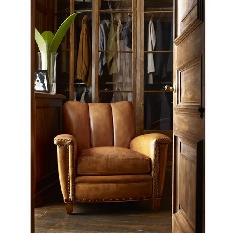 Tulip Channel Back Club Chair