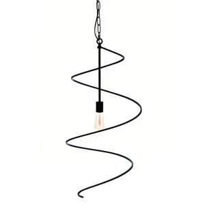 Large Avila Pendant - Black