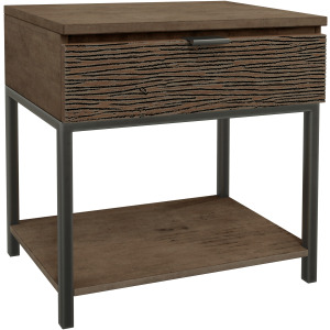 Organic Living Single Drawer Nightstand