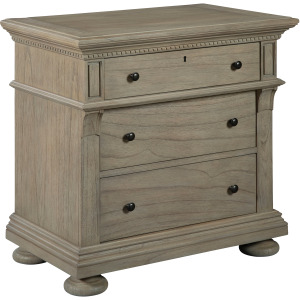 Wellington Estates Three Drawer Nightstand