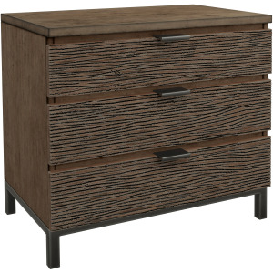 Organic Living Three Drawer Nightstand