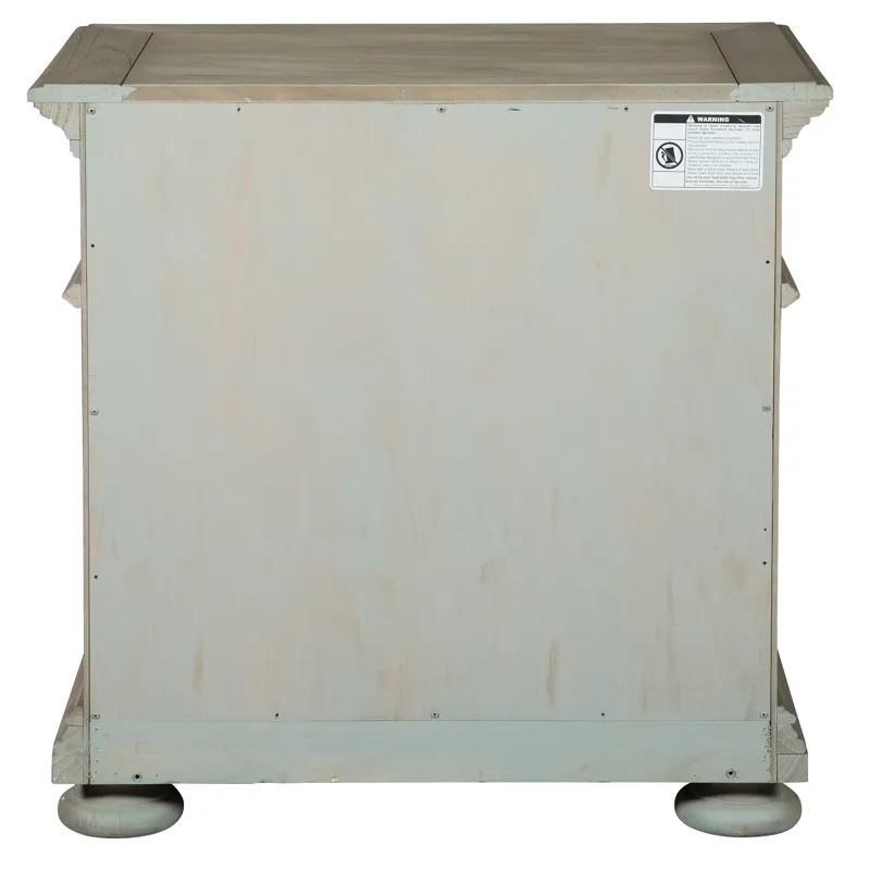 Wellington Estates Three Drawer Nightstand