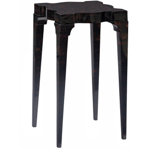 Marie Spot Table - Brown Pen Shell