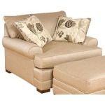 Casbah Fabric Chair & 1/2