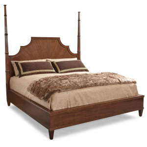 Wood King Bed