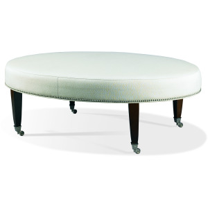 Oval Ottoman