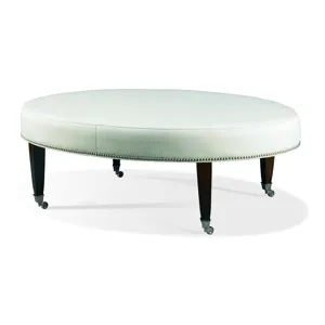 Oval Ottoman