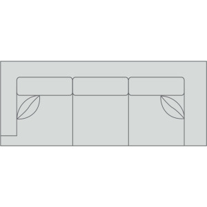 Left Arm Corner Sofa