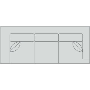 Right Arm Corner Sofa