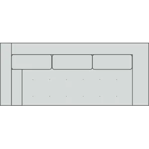 Left Arm Corner Sofa