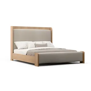 Leather King Bed