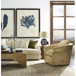 Leather Swivel Chair